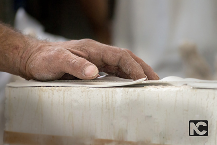 Fase di stampaggio: chiusura stampo