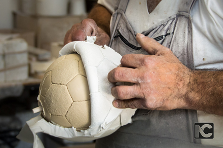 Fase di stampaggio: estrazione dello stampato