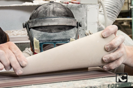 Ripulitura a mano dello stampato