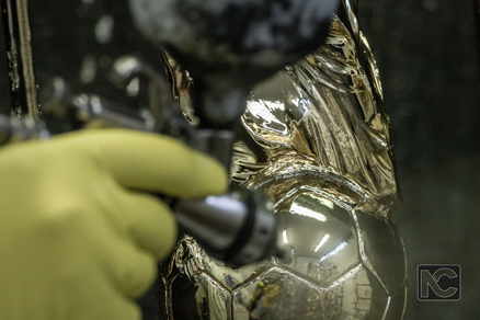 Verniciatura degli oggetti stampati